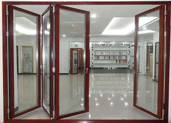 cửa nhôm xingfa vân gỗ