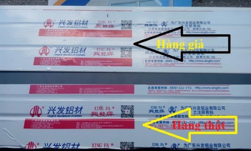 cửa nhôm xingfa chính hãng