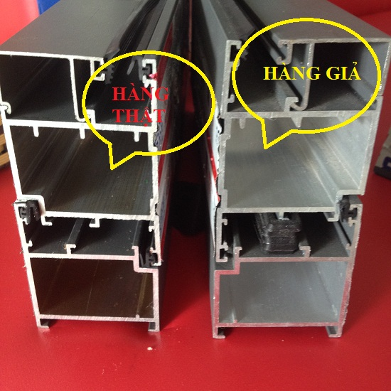 phân biệt cửa nhôm Xingfa chính hãng